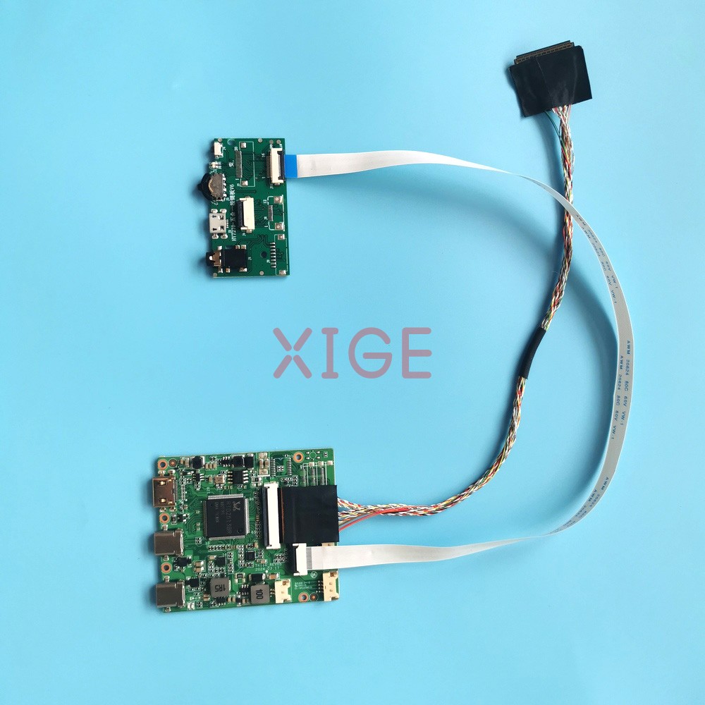 Microcontroller Kit - Fit LP140WH1 (TL)-TLA1/TLC6/TLD6/TLE2 40 pinos LVDS