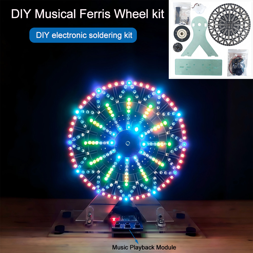 Electronics Project Kit - Kits eletrônicos DIY: Roda Gigante Musical