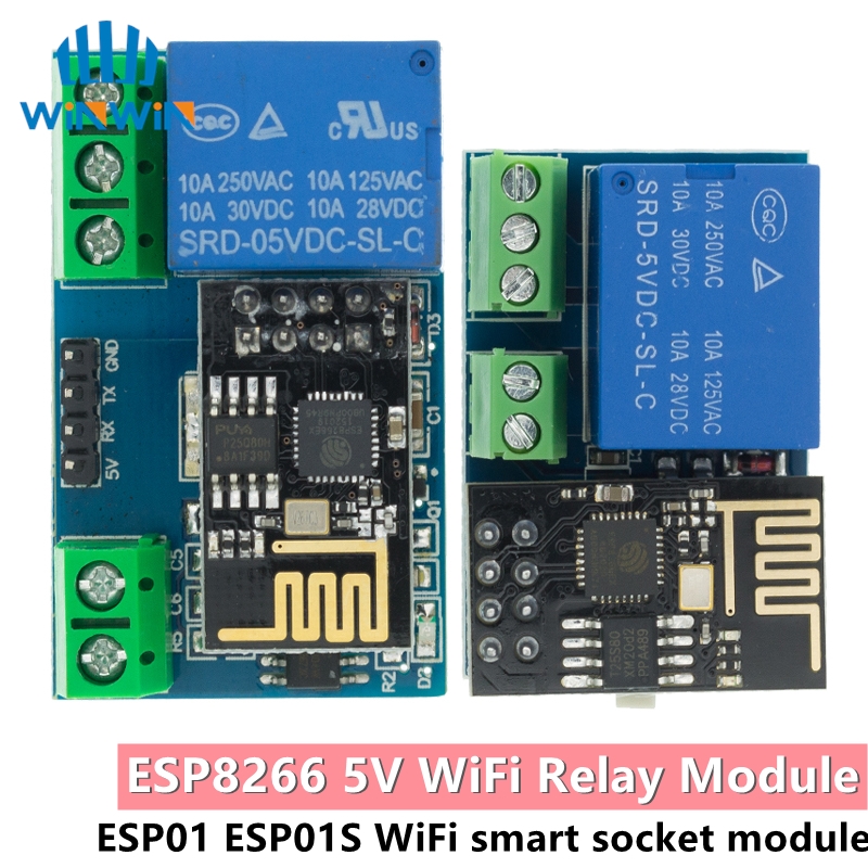 Esp8266 Relay Module - Esp8266 ESP-01 ESP-01S 5v módulo de