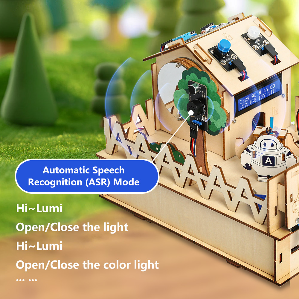 ACEBOTT Kit Inicial STEM/STEAM - Esp32 Smart Home Kit avaliação e preço