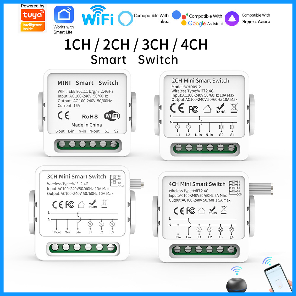 Interruptor Inteligente Tuya W - Smart Light Switch Wifi avaliação e preço