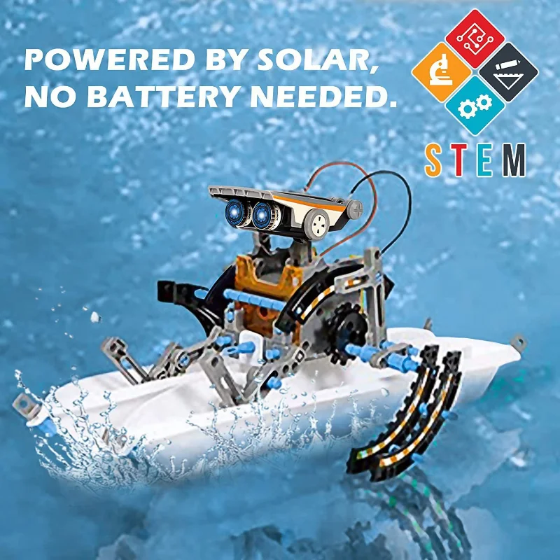 Kit robô movido a energia sola - Stem Robotics Kit avaliação e preço