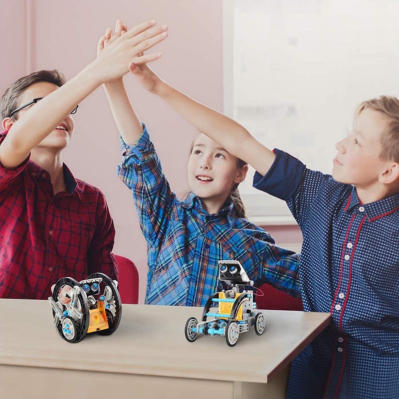 Kit robô movido a energia sola - Stem Robotics Kit avaliação e preço