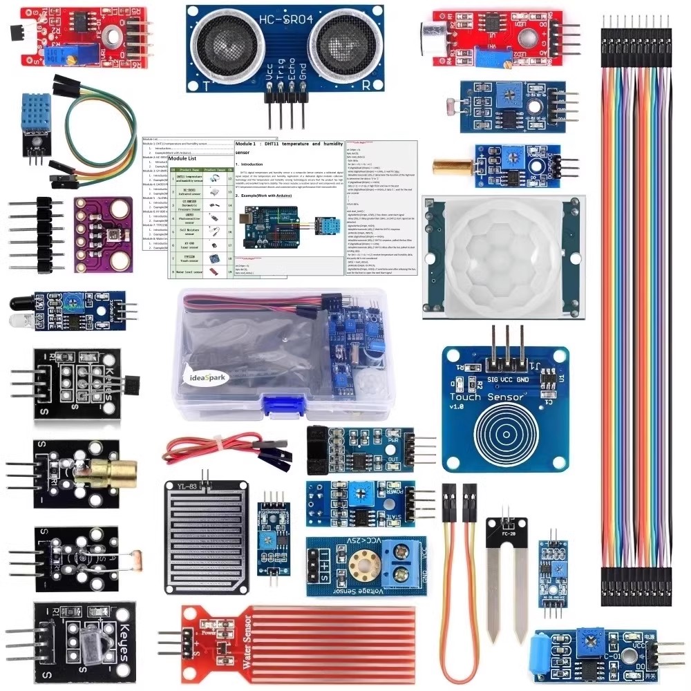 Kit de módulo de sensor 22 em  - Esp32 Smart Home Kit avaliação e preço