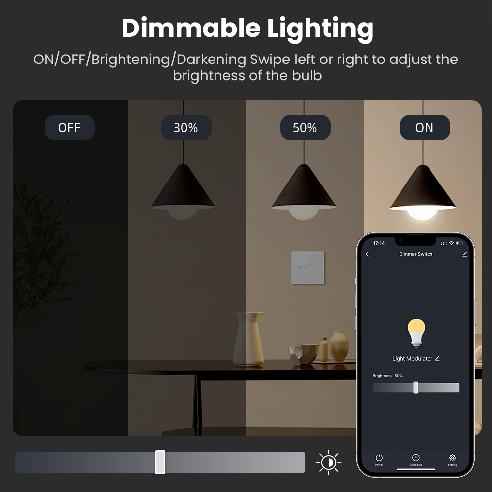 AVATTO WiFi Interruptor Dimmer - Smart Light Switch Wifi avaliação e preço
