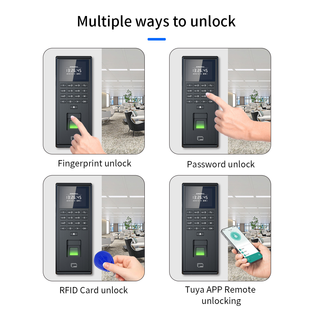 Tuya inteligente biométrico re - Smart Door Lock Wifi avaliação e preço