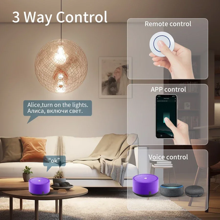 Tuya wifi interruptor intelige - Smart Light Switch Wifi avaliação e preço