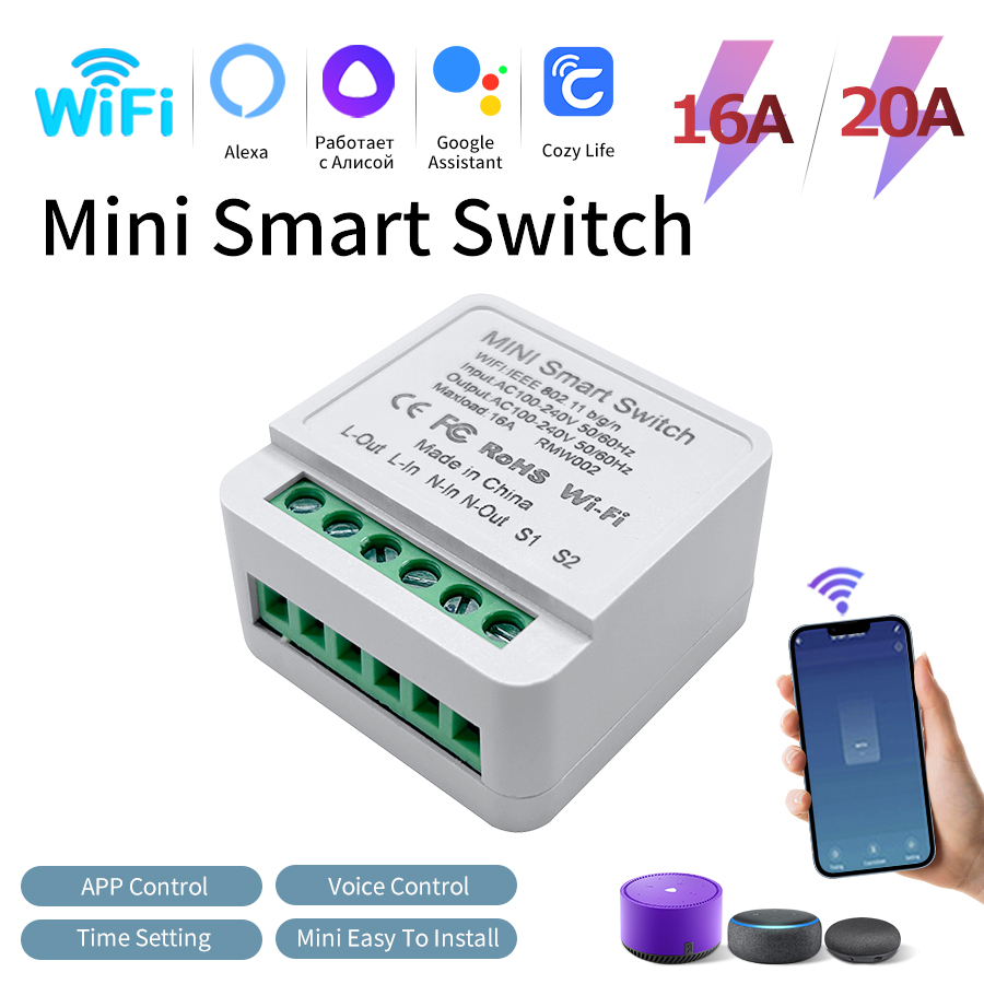 Interruptor de Luz Inteligente - Smart Light Switch Wifi avaliação e preço