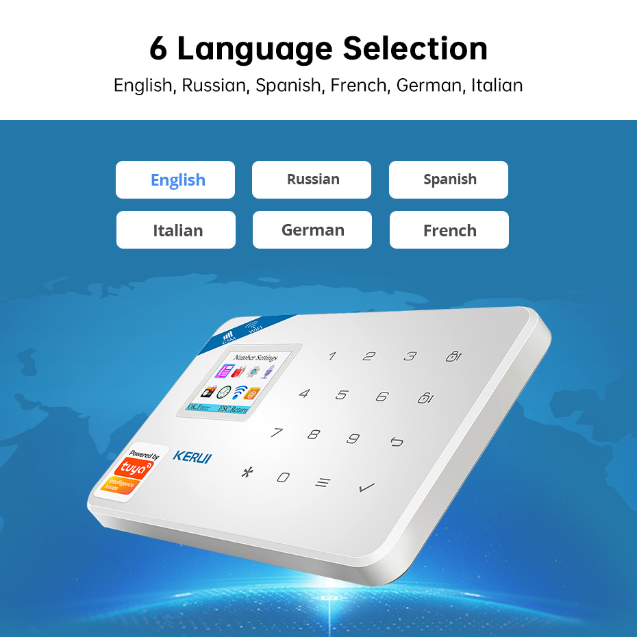 Kerui w181 sistema de alarme s - Smart Home Automation Kit avaliação e preço