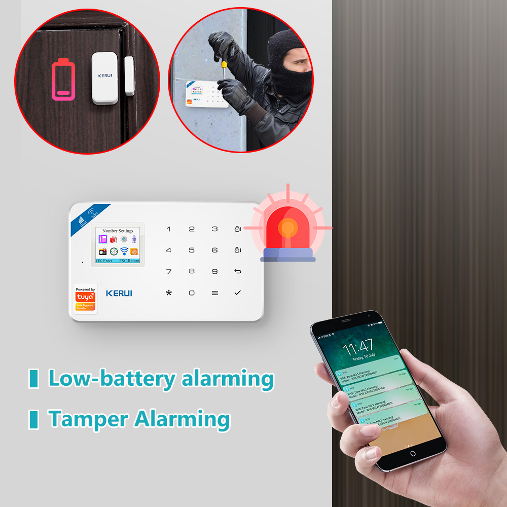 Kerui w181 sistema de alarme s - Smart Home Automation Kit avaliação e preço