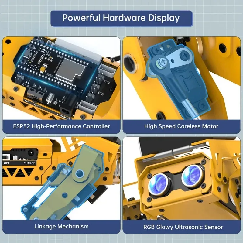 Cachorro Robô Inteligente Hiwo - Sensor Kit Arduino avaliação e preço