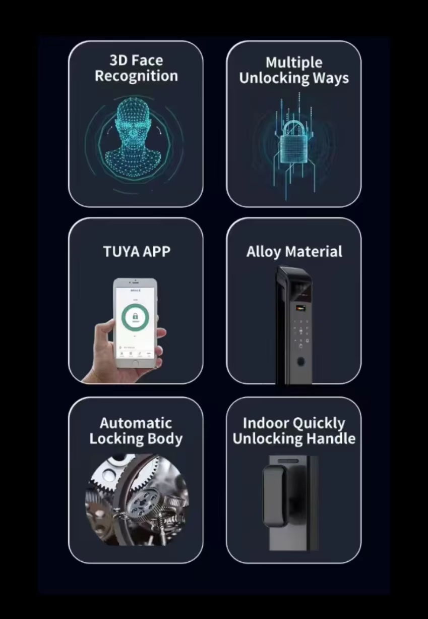 Fechadura Inteligente WiFi com - Smart Door Lock Wifi avaliação e preço