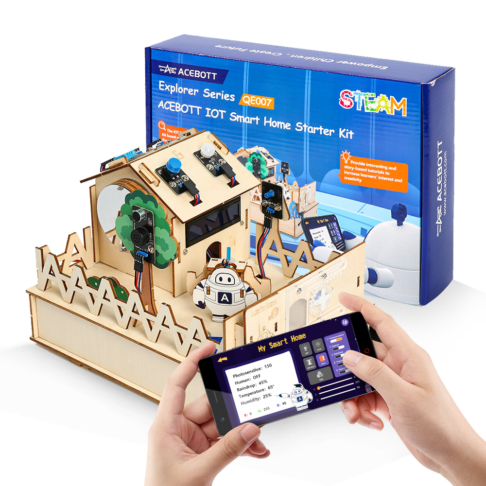 ACEBOTT-DIY Smart Home Kit par - Esp32 Smart Home Kit avaliação e preço