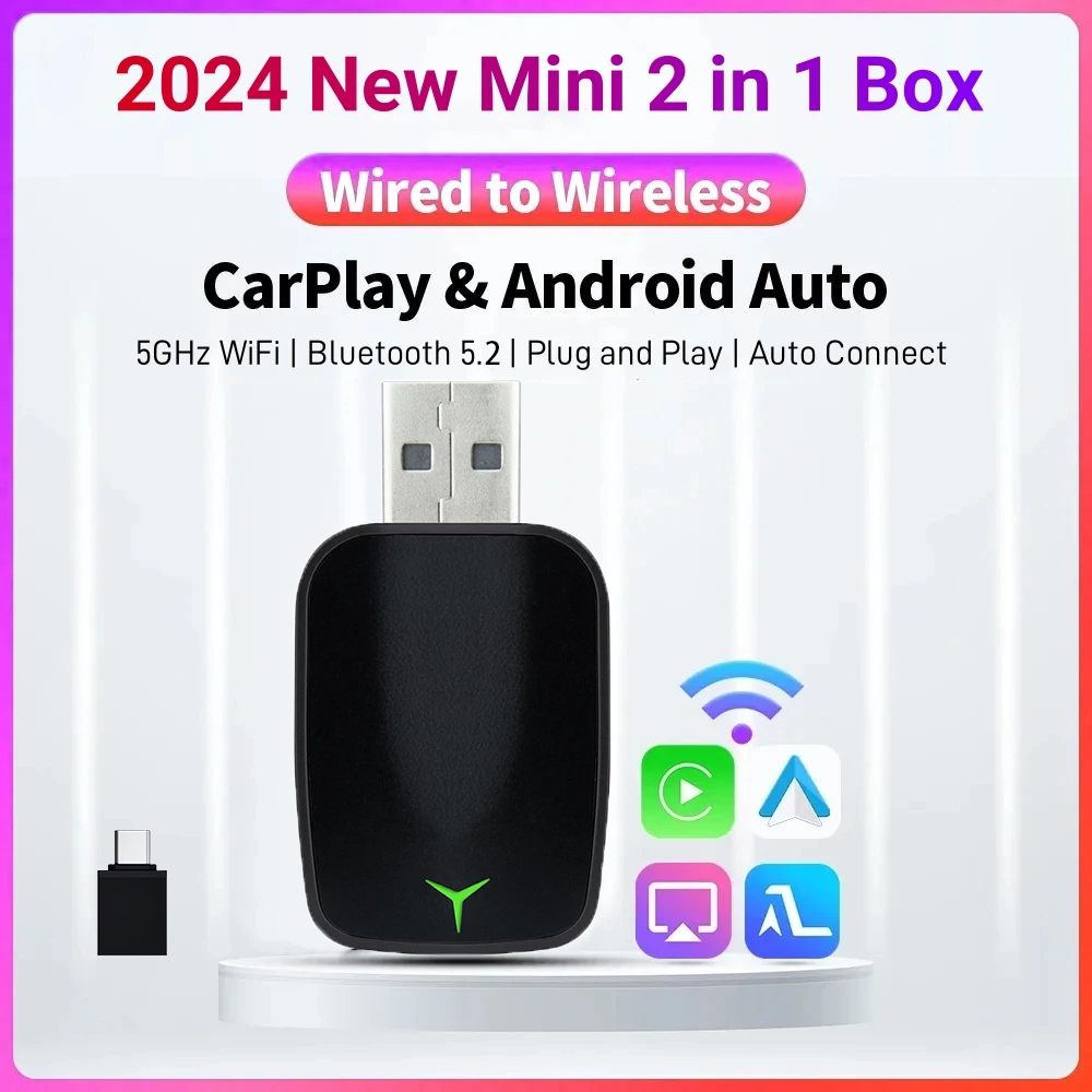 Novo com fio para carplay sem  - Wifi Smart Plug avaliação e preço