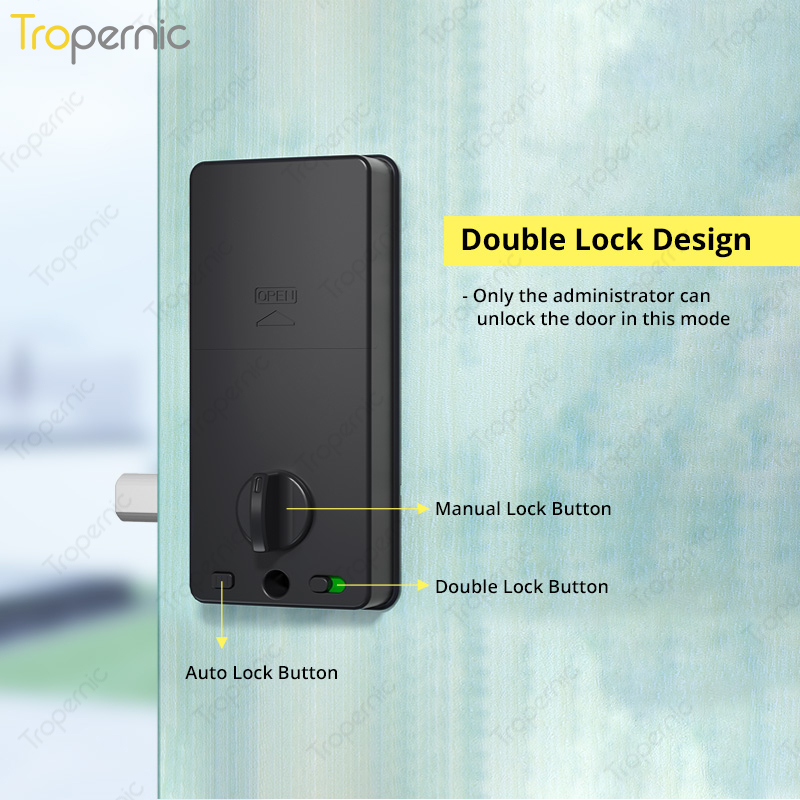 Tuya Zigbee Digital Door Lock, - Smart Door Lock Wifi avaliação e preço